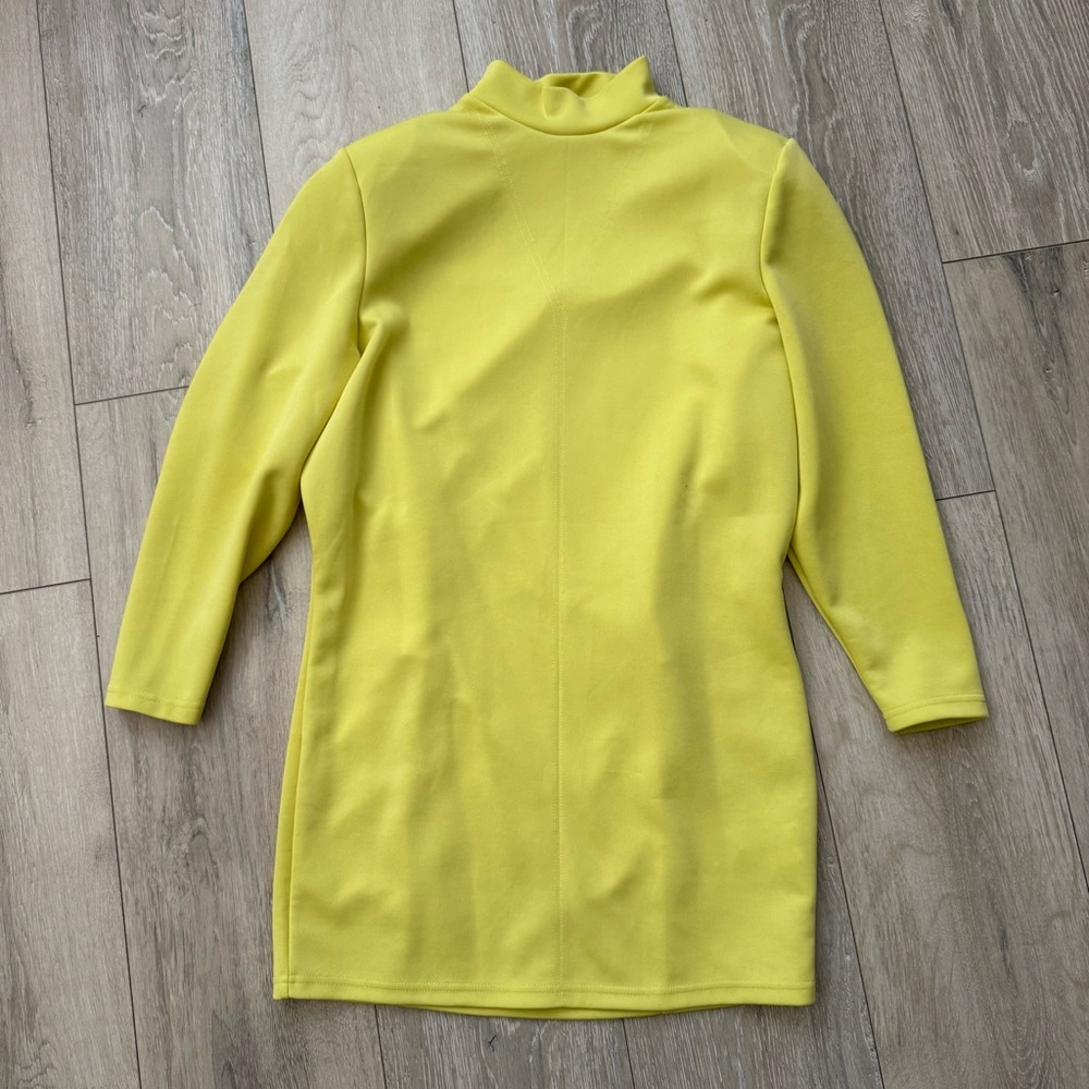 SHEIN Bright Yellow Dress size L